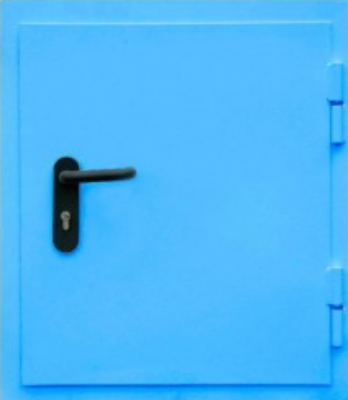 Люк на кровлю (уличный) огнестойкий ЛМП-01-EI60-1150*1150 - металлический однопольный