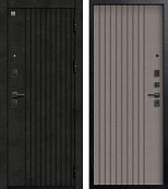 Центурион V-15 Чёрный муар+Бетон тёмный - Софт ясень грей