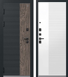 Центурион С-112 Чёрный муар+Черный кварц+Орех мокко-Кашемир белый