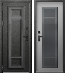 Центурион Т-2-2026 ПРЕМИУМ Графит муар-Кашемир сильвер (терморазрыв)