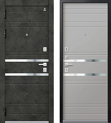 Центурион С-109 Чёрный муар+Бетон темный-Кашемир сильвер