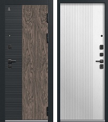 Центурион С-110 Чёрный муар+Черный кварц+Орех мокко-Софт ясень белый