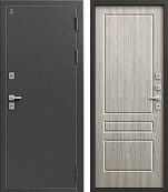 Центурион Т-6 Антик серебро-Полярный дуб (термодверь)