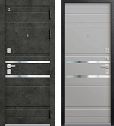 Центурион С-109 Чёрный муар+Бетон темный-Кашемир сильвер