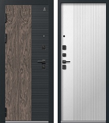 Центурион С-110 Чёрный муар+Черный кварц+Орех мокко-Софт ясень белый